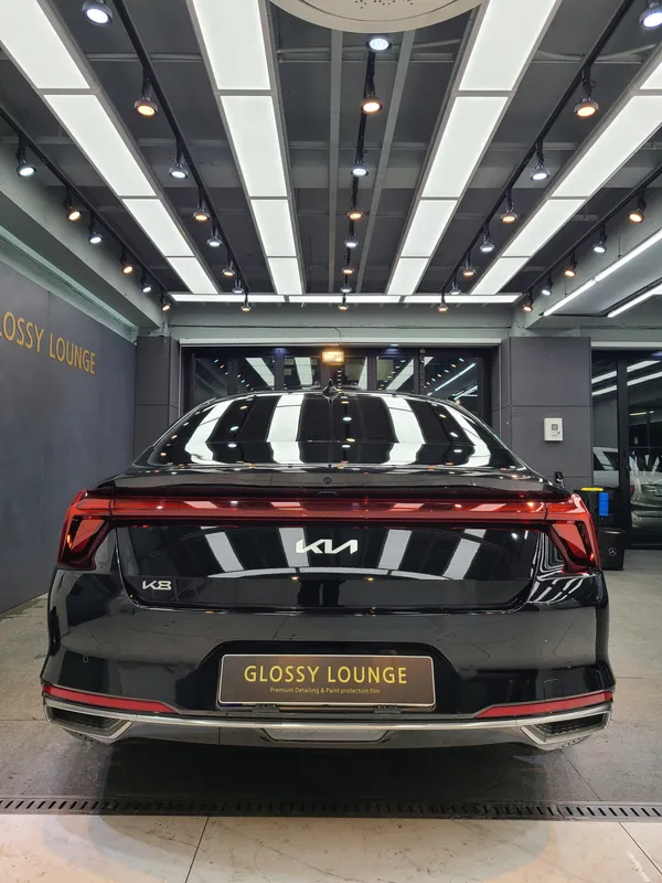 Kia K8のガラスコーティング事例 施工写真 6
