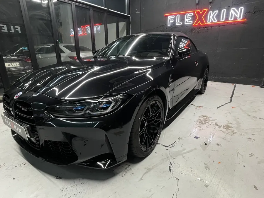 BMW M4 G82 PPF施工事例:無光仕上げの費用と仕上がり 施工写真 2-1