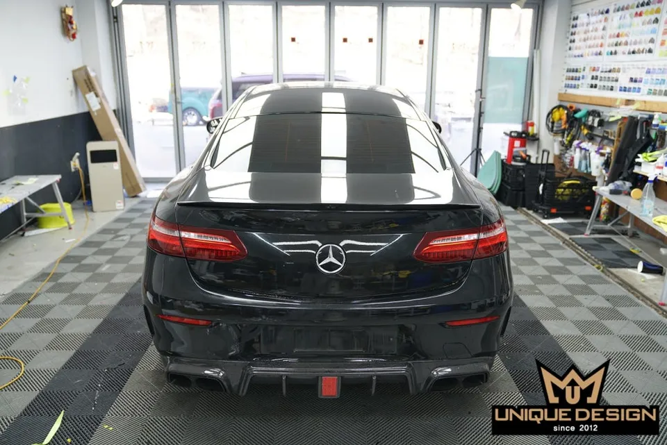 Mercedes-Benz E-Class ppf - Mercedes-Benz E53 AMG Coupe PPF Review: Matte Silver Transformati photo 3