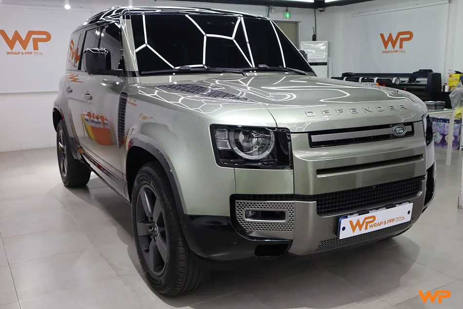 Land Rover Defender 110 ppf - Land Rover Defender PPF Review: Full Black Transformation photo 4