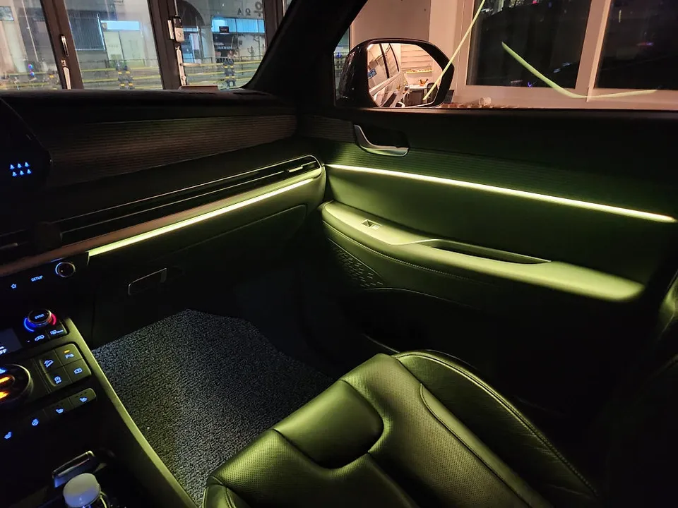 Hyundai Palisade ambient lighting installation result