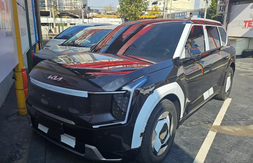 Kia EV9 カーフィルム施工事例｜費用目安と仕上がり 施工写真 3