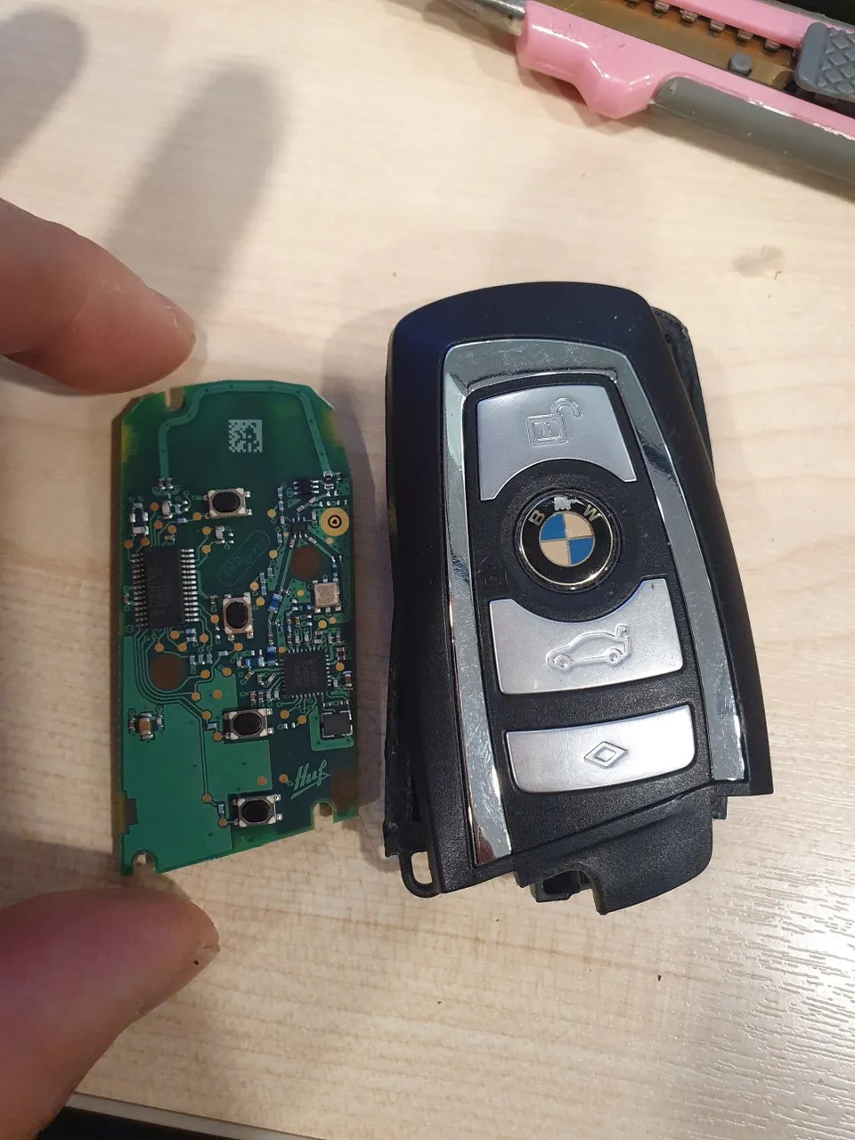 BMW 5 Series oem options installation result