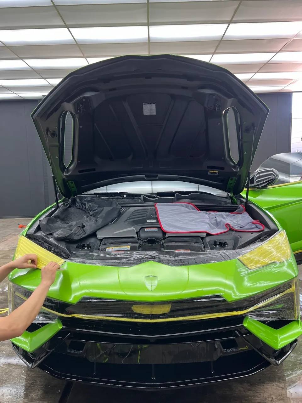 Lamborghini Urus PPF施工事例|韓国での実例 施工写真 3-1