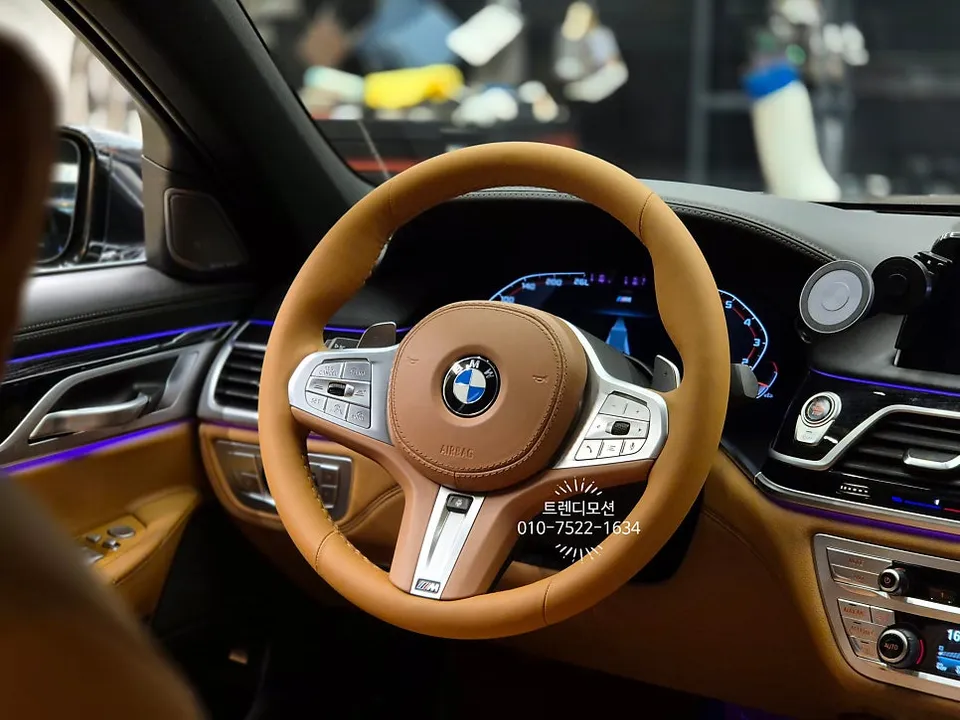 BMW 7 Series steering wheel - BMW 7 Series Steering Wheel Customization Review photo 2