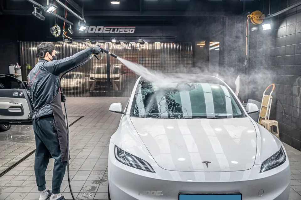 Tesla Model 3 ceramic coating - Tesla Model 3 Ceramic Coating Review: Cost & Results photo 3