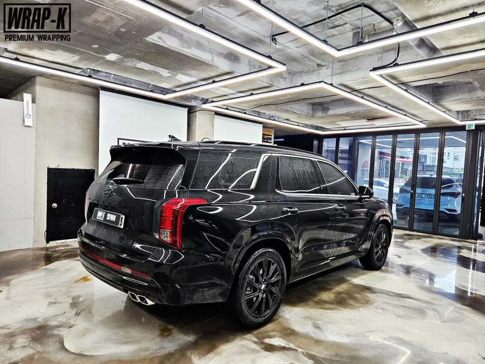 Hyundai Palisadeのカーラッピング事例｜費用目安・仕上がり 施工写真 2-1