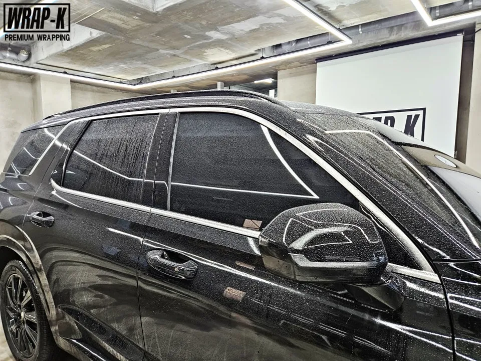 Hyundai Palisadeのカーラッピング事例｜費用目安・仕上がり 施工写真 1-2