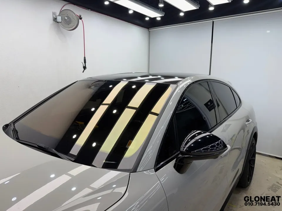 Porsche Cayenneのカーフィルム施工事例｜費用目安・仕上がり 施工写真 1-1