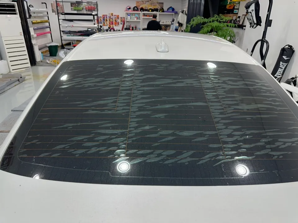 Volvo S90 window tinting - Volvo S90 Window Tinting Review: Before & After photo 5