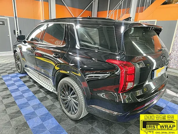 Hyundai Palisadeのカーラッピング事例|費用目安・仕上がり 施工写真 2-1