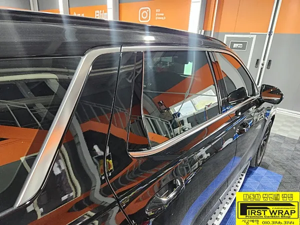 Hyundai Palisadeのカーラッピング事例|費用目安・仕上がり 施工写真 1-2