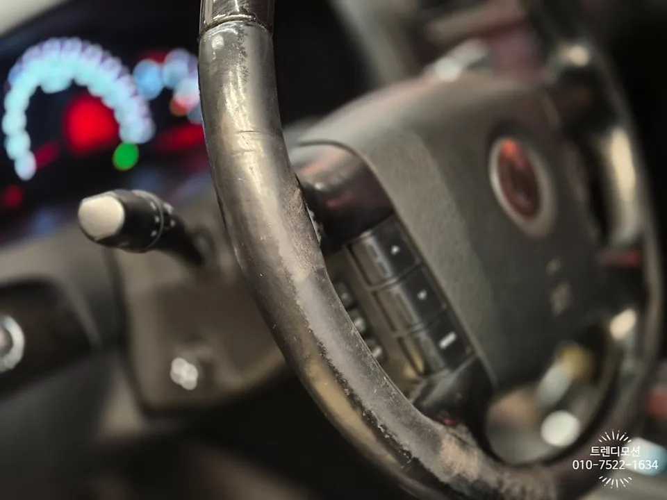 Kia Mohave steering wheel - Kia Mohave Steering Wheel Customization Review photo 3