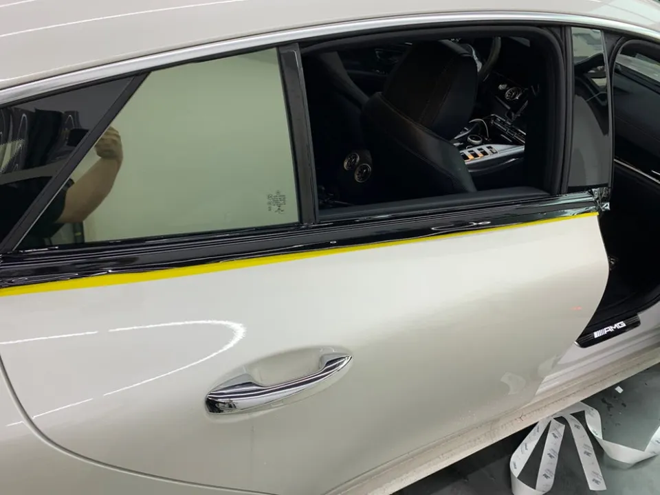 Mercedes-Benz AMG GT 43 chrome delete - Mercedes-Benz AMG GT 43 Chrome Delete Review — Sporty Blackout Tr photo 3