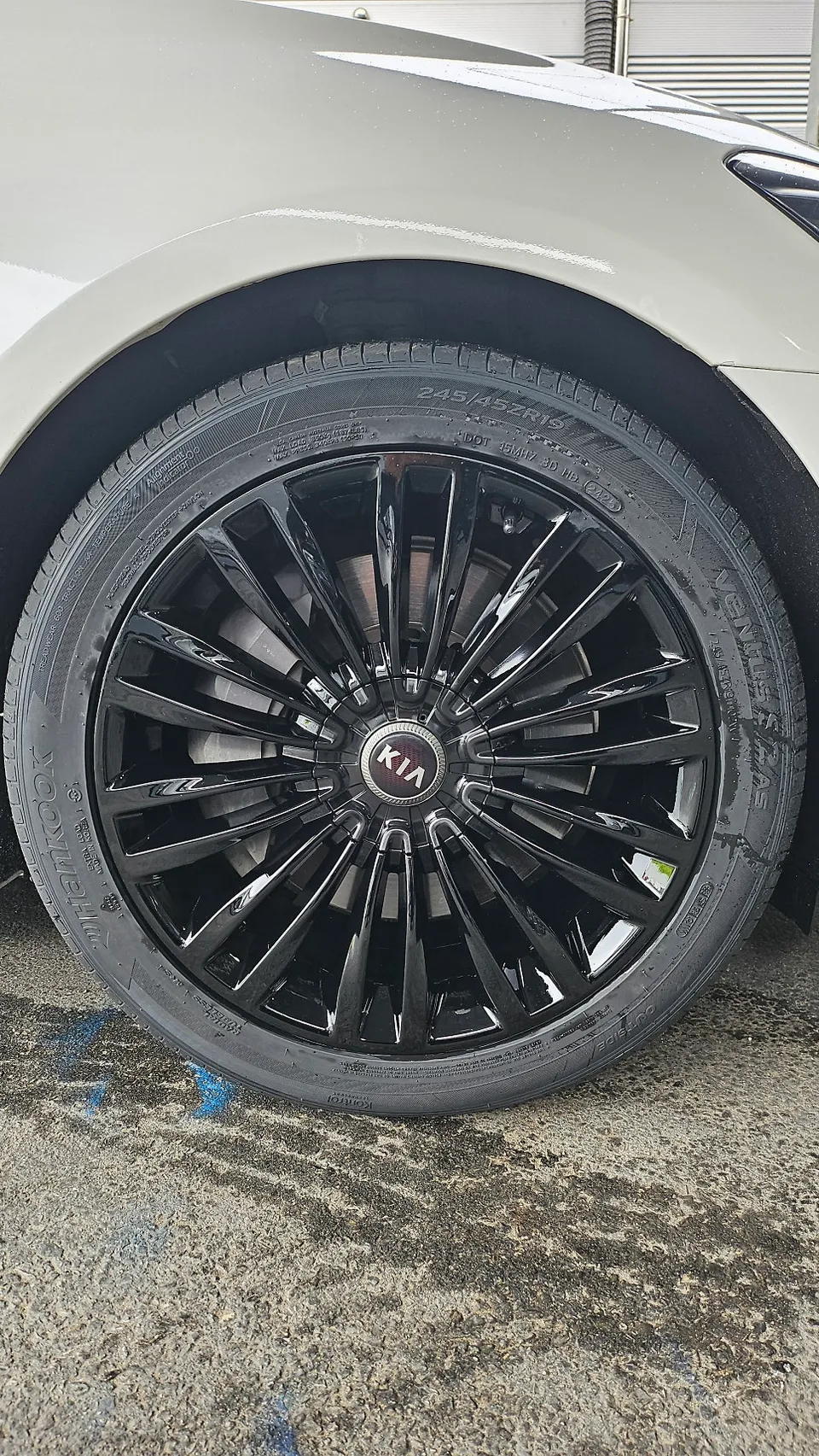 Kia K900 wheel repair review