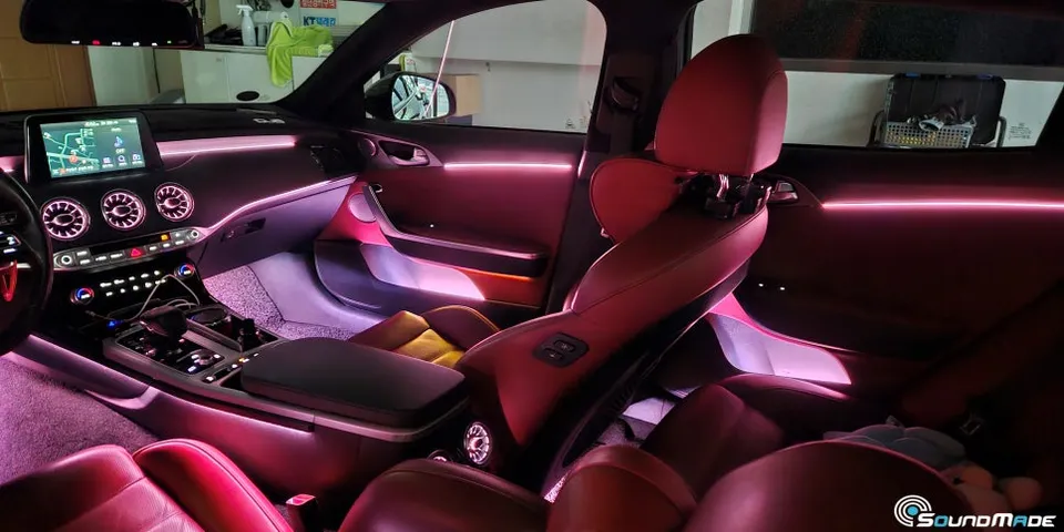 Kia Stinger ambient lighting - Kia Stinger Ambient Lighting Review: Enhanced Interior photo 4