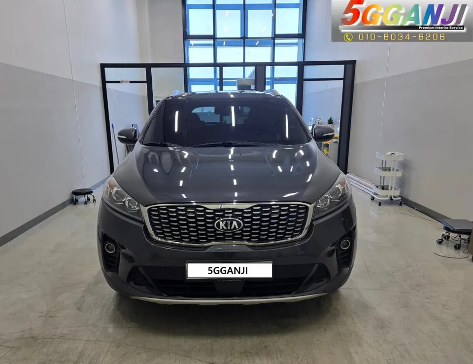Kia Sorento ambient lighting installation result
