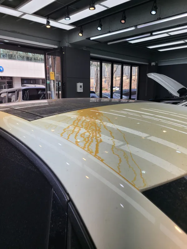 Audi A3のガラスコーティング事例 施工写真 3