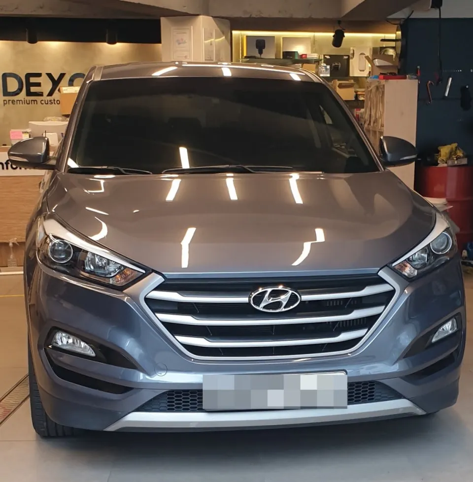 Hyundai Tucson oem options installation result
