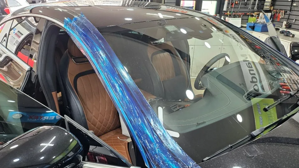 Mercedes-Benz Mercedesのカーフィルム施工事例|費用目安・仕上がり 施工写真 2-2