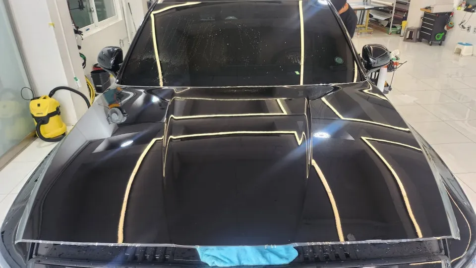 Genesis GV80のPPF施工事例|費用目安と仕上がり 施工写真 2-2