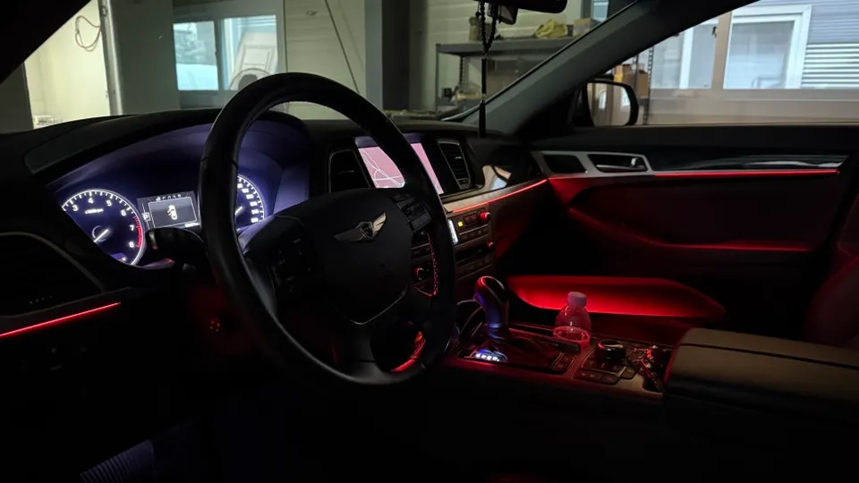 Genesis DH ambient lighting - Genesis DH Ambient Lighting Review: Non-Visible Install photo 4