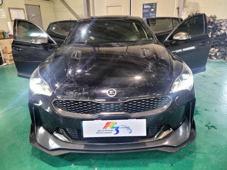 Kia 스팅어 CK interior customization installation result