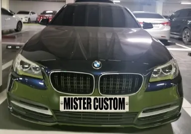 BMW 5 Series F10のAndroid Auto・CarPlay取付事例 写真