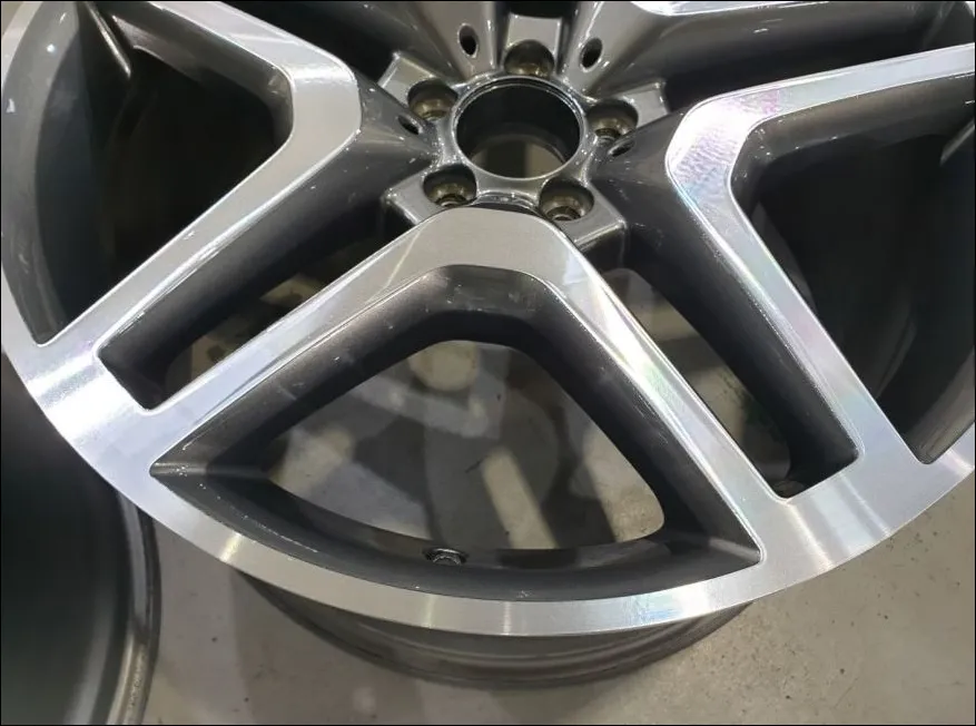 Mercedes-Benz GLE 63 AMG wheel repair - Mercedes-Benz GLE 63 AMG Wheel Repair & Refinishing Review photo 6