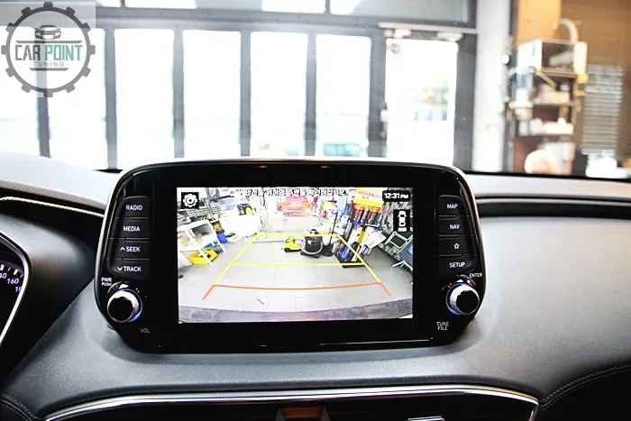 Hyundai Santa Fe TM surround view camera - Hyundai Santa Fe TM Surround View Camera Review: Enhanced Parking photo 4