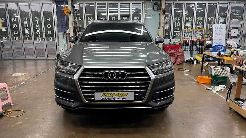Audi Q7 seat ventilation installation result