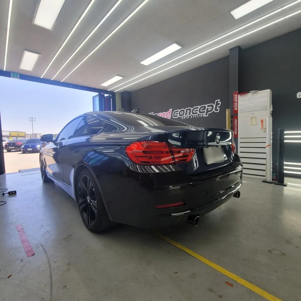 BMW 4 Series F32 vinyl wrap - BMW 4 Series Vinyl Wrap Review: Dark Blue Metallic Refresh photo 3