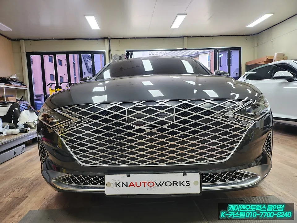 Hyundai The New Grandeur IG body kit - Hyundai The New Grandeur IG Grill Upgrade Review photo 6