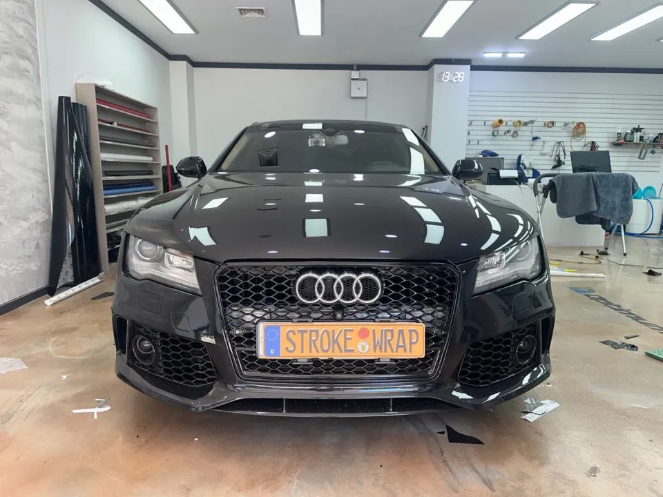 Audi A7 Vinyl Wrap Review: Carbon Interior Transformation