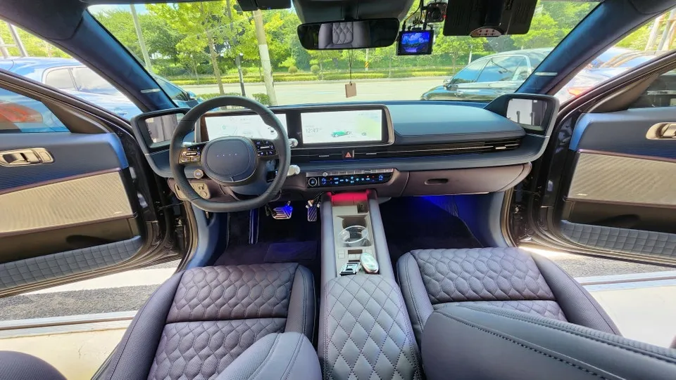 Hyundai IONIQ 6 interior customization installation result
