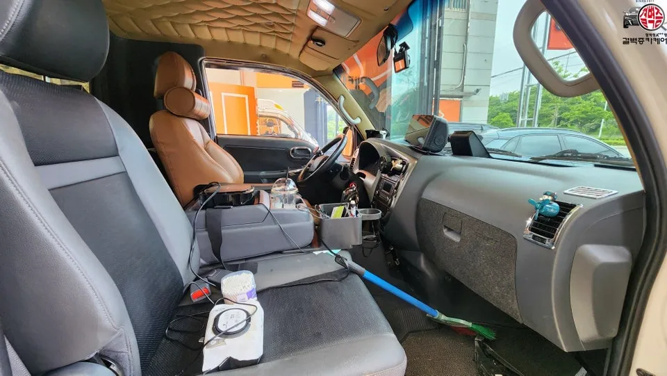 Kia Bongo 3 Interior Customization Review — Before & After photo 2