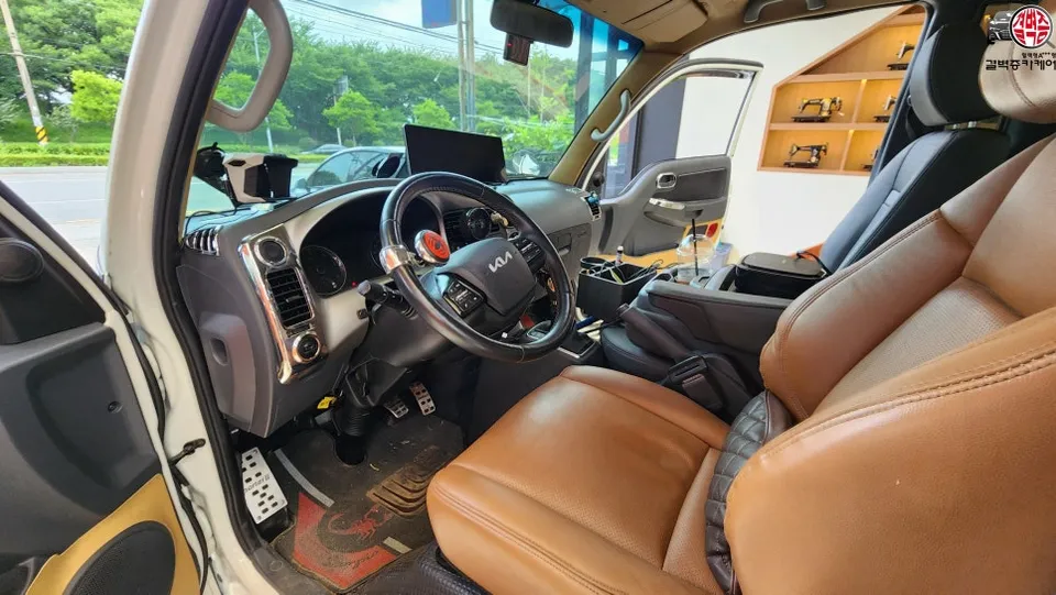 Kia Bongo 3 interior customization - Kia Bongo 3 Interior Customization Review — Before & After photo 3