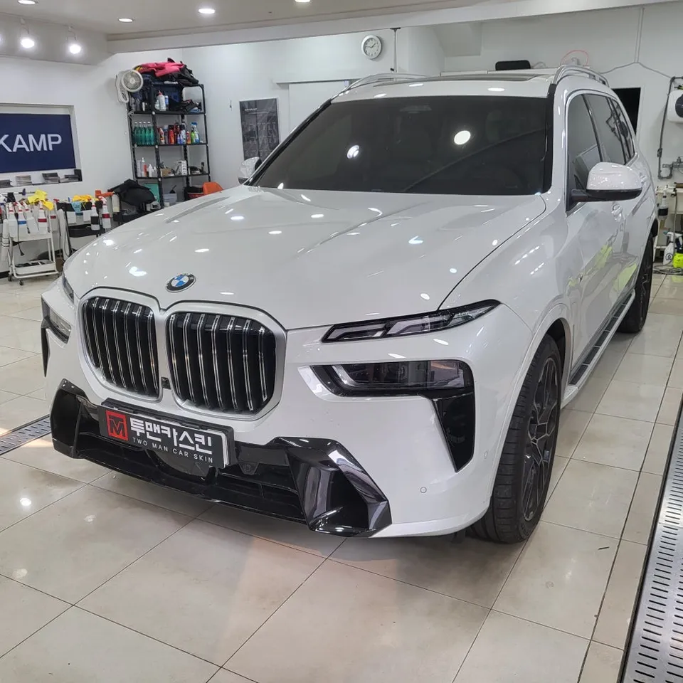 BMW X7 PPF施工事例|韓国での実例と費用目安 施工写真 1-2