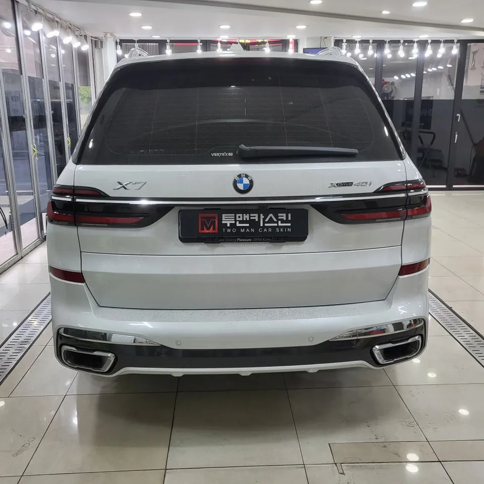 BMW X7 PPF施工事例|韓国での実例と費用目安 施工写真 2-2