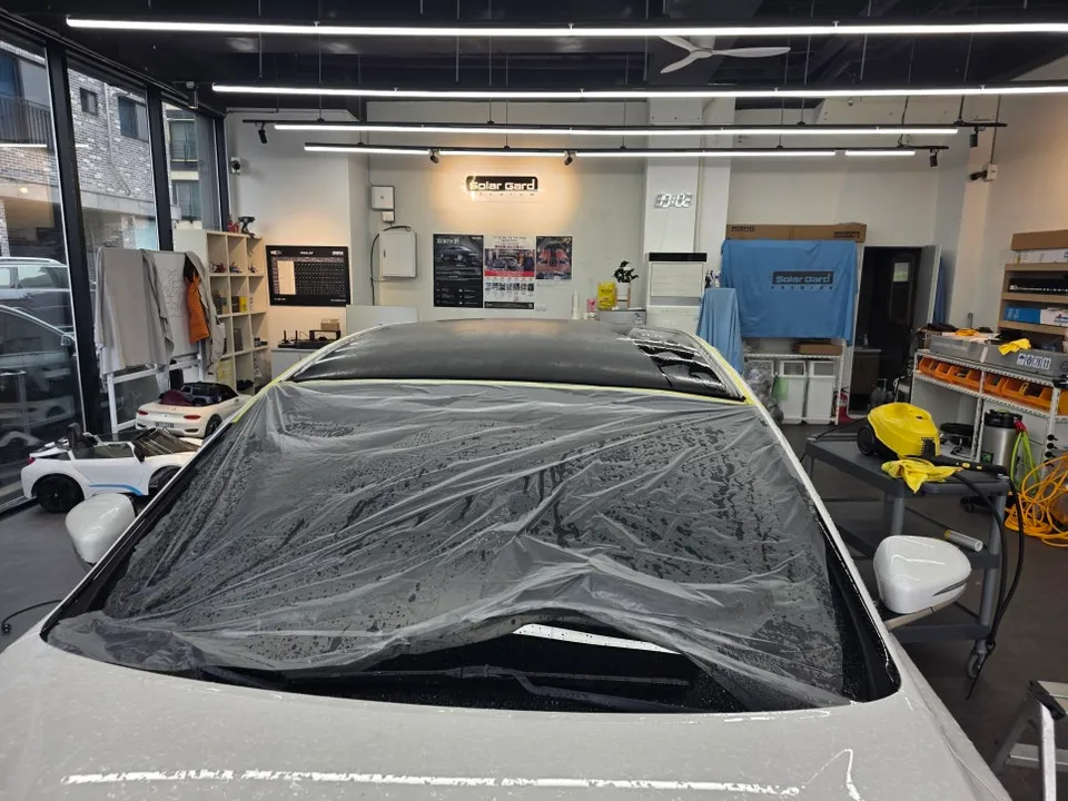 Hyundai Azera PPF施工事例|費用目安と仕上がり 施工写真 1-2
