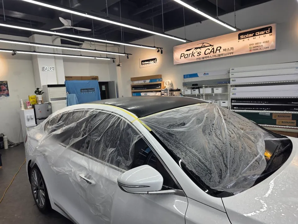 Hyundai Azera PPF施工事例|費用目安と仕上がり 施工写真 2-2