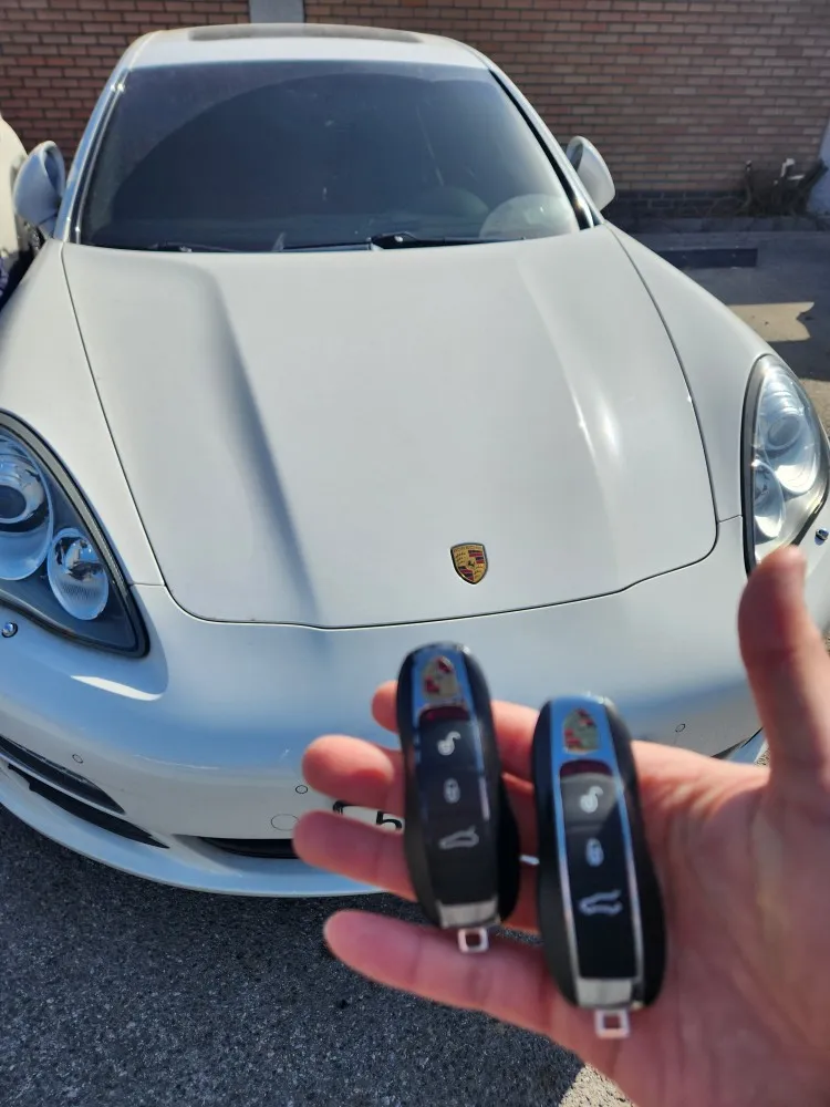 Porsche Panamera oem options installation result