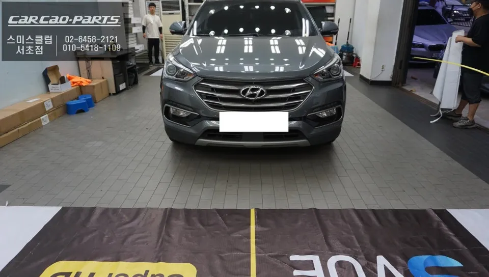 Hyundai Santa Fe DM surround view camera - Hyundai Santa Fe DM Surround View Camera Installation Review photo 5