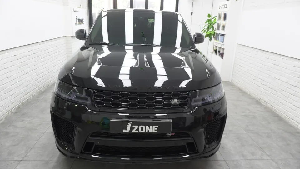 Land Rover Range Rover Sport window tinting installation result