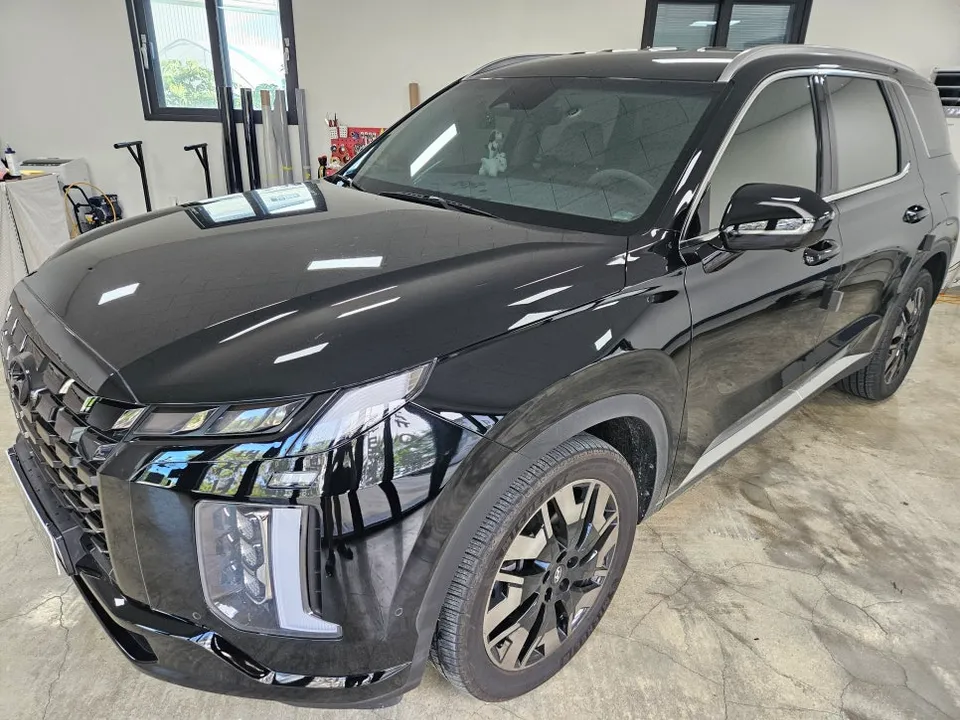 Hyundai Palisadeのカーラッピング事例 施工写真 4-2
