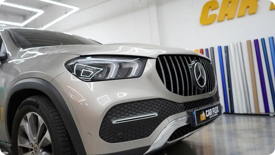 メルセデス・ベンツ GLEのPPF施工事例|費用目安と仕上がり 施工写真 3-1