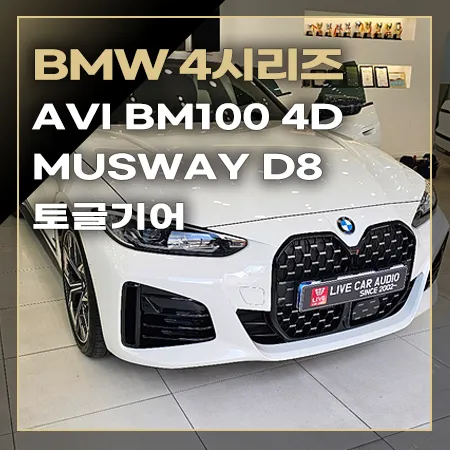 BMW 4 Series car audio installation result
