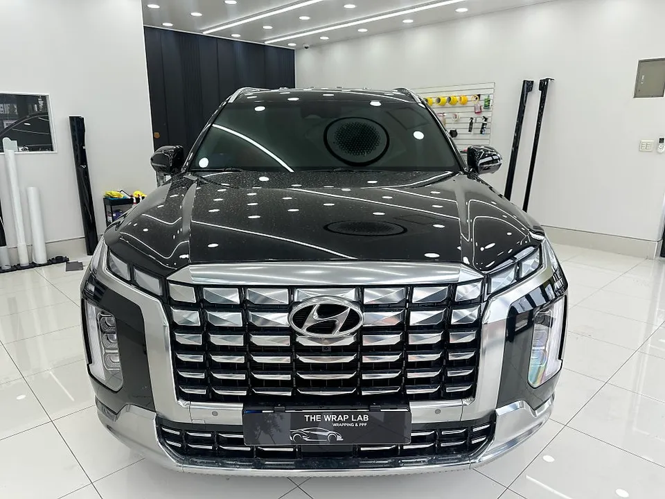 Hyundai Palisadeのガラスコーティング事例|費用目安・仕上がり 施工写真 3-1