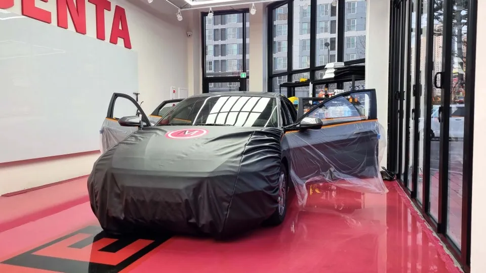 Hyundai Elantra CN7のカーフィルム施工事例|費用目安・仕上がり 施工写真 2-2