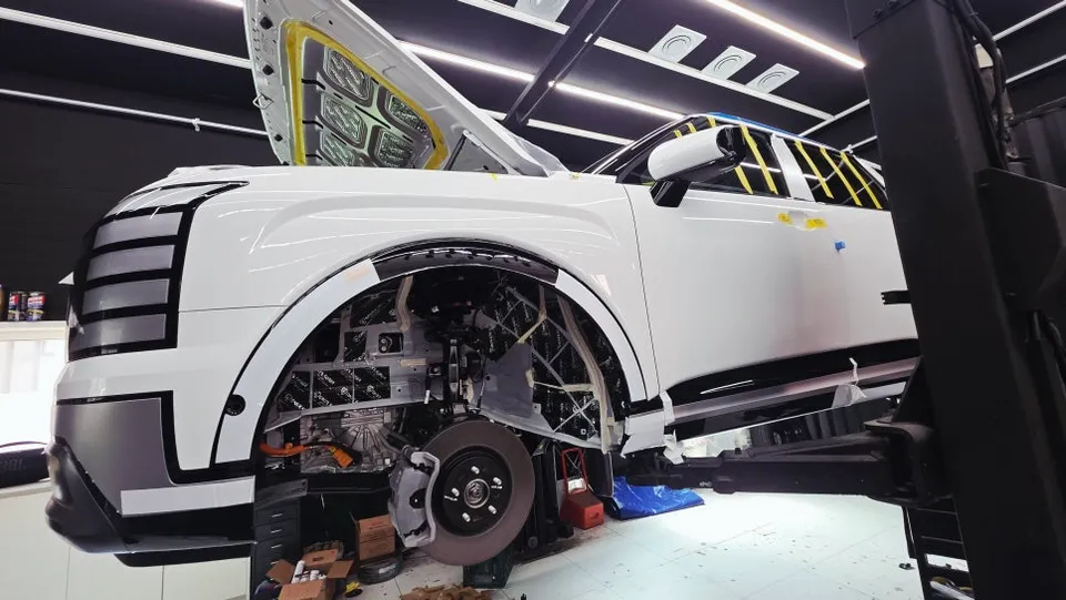 Hyundai Palisade PPF施工事例|費用目安と仕上がり 施工写真 2-3
